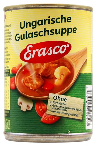 Erasco Ungarische Gulaschsuppe, 6er Pack (6 x 390ml) von Erasco