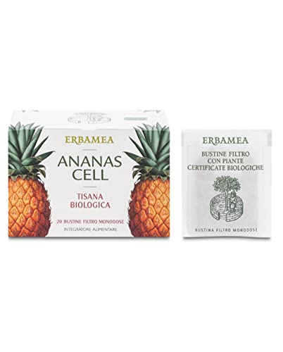 Ananas Cell Tisana Biologica 20 Buste von Erbamea