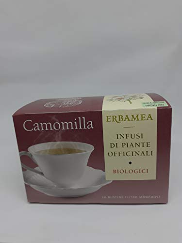 Erbamea Infuso a base di fiori di camomilla, 20 Bustine von Erbamea