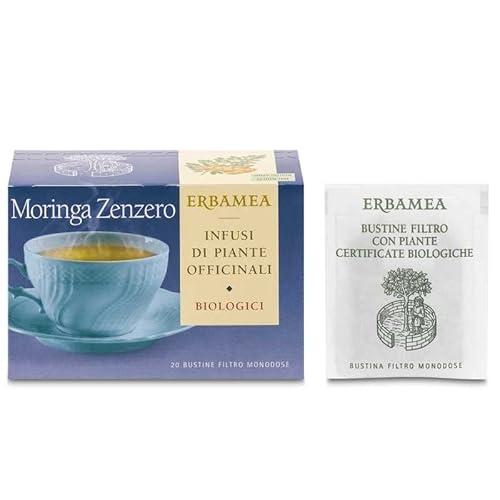 Erbamea Moringa Zenzero Biologico 20 Bustine von Erbamea