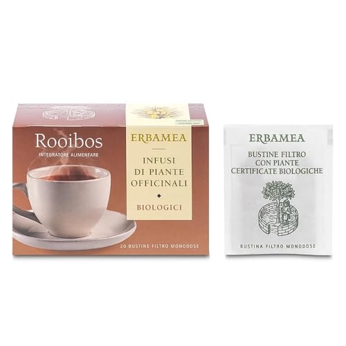 Erbamea Rooibos Tea 20 Bustine Filtro von Erbamea