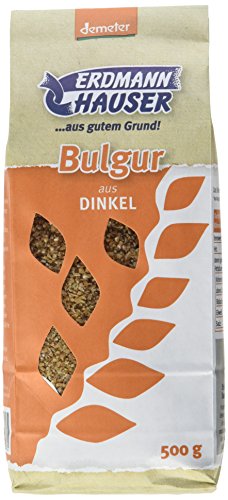 ErdmannHAUSER demeter Bulgur aus Dinkel | heimische Reisalternative | 500g von Erdmann Hauser