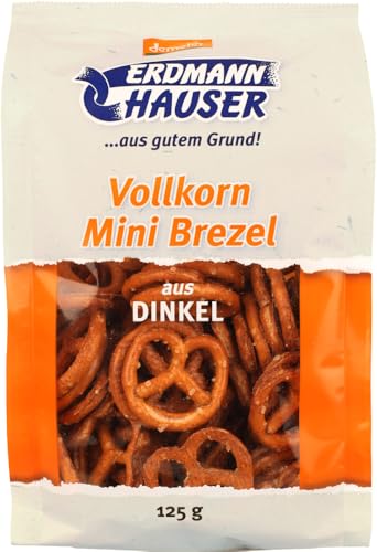 ErdmannHAUSER Getreideprodukte Bio Dinkel Minibrezel (2 x 125 gr) von ErdmannHAUSER Getreideprod