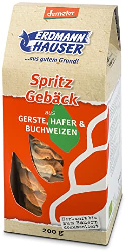 ErdmannHAUSER Getreideprodukte Bio Dreikorn Spritzgebäck (1 x 200 gr) von ErdmannHAUSER Getreideprod