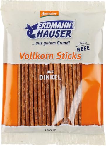 Dinkelvollkornsticks 2 x 100 gr von ErdmannHAUSER Getreideprodukte