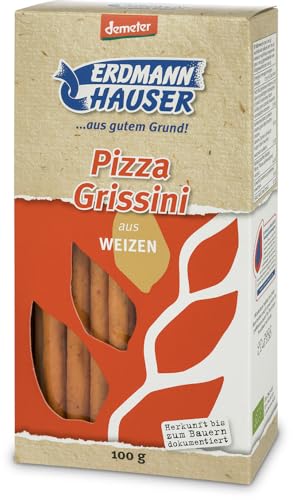 ErdmannHAUSER Getreideprodukte Bio Pizza Grissini (2 x 100 gr) von ErdmannHAUSER Getreideprodukte