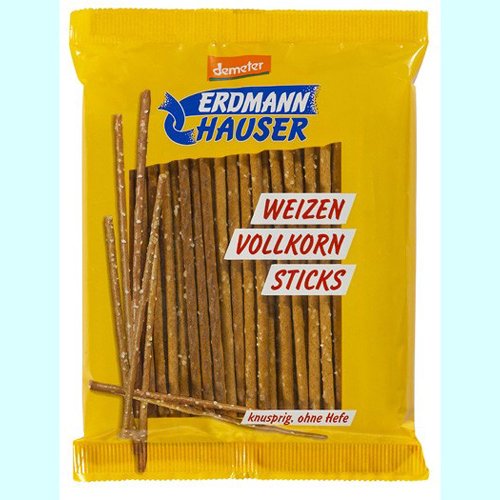 ErdmannHauser Weizen-Vollkorn-Salzstangen (100 g) - Bio von ErdmannHauser