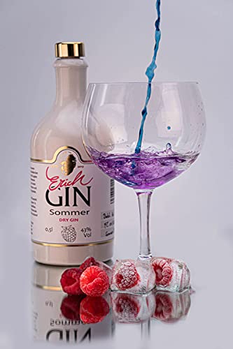 Erich SommerGIN | fruchtiger GIN mit Himbeeren und magischem Moment | 43% vol | 500ml von Erich GIN