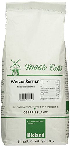 Erks Weizenkörner Bioland, 4er Pack (4 x 2.5 kg) von Erks