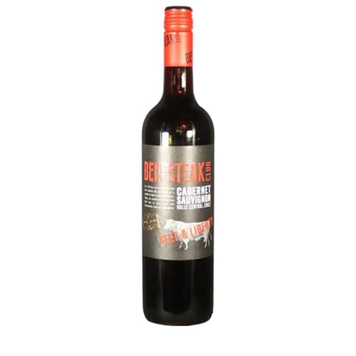 Ehrmanns Wine Beefsteak Club Cabernet Sauvignon Beef & Liberty 0.75 Liter/ErnenWein/Wine von ErnenWein