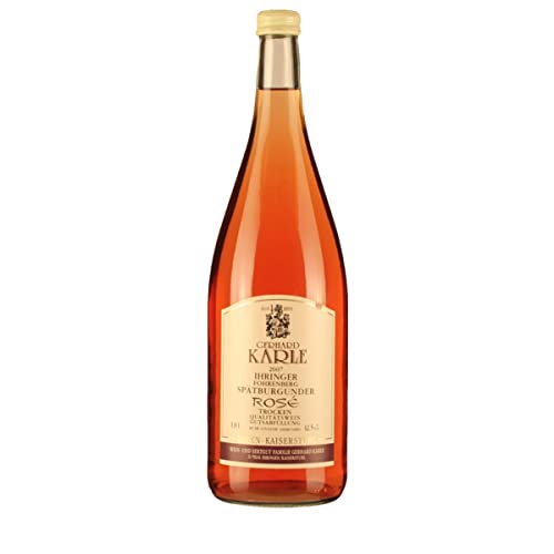 Gerhard Karle (1L) Spätburgunder Rose (45b) trocken QbA Ihringer Fohrenberg 1.00 Liter von ErnenWein