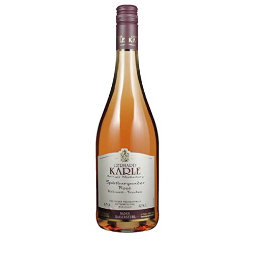 Gerhard Karle Spätburgunder Rose (16) Kab.trocken Ihringer Winklerberg 0.75 Liter/ErnenWein/Wine von ErnenWein