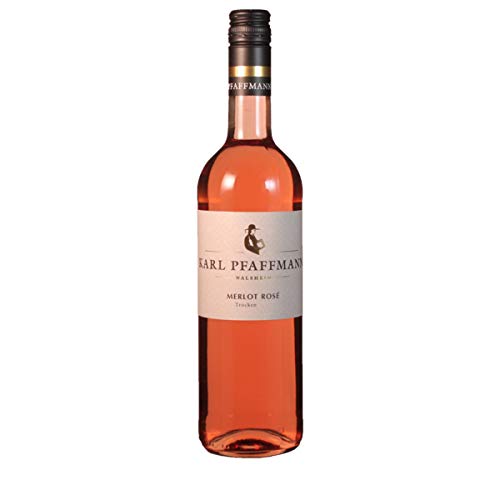 Karl Pfaffmann Merlot Rosé trocken (243) Pfalz Dt. Qualitätswein 0.75 Liter von ErnenWein