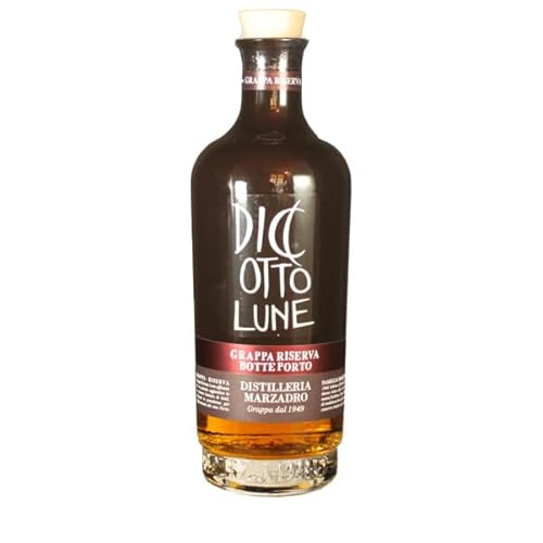 Marzadro Grappa Le Dic´Otto Lune Grappa Riserva Botte Porto 0.70 Liter/ErnenWein/AlcoholicBeverages von ErnenWein