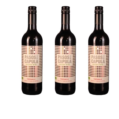 Vorteilspaket Bodegas Abanico Pasos de la Capula Vino de la Tierra de Castilla Tempranillo (3 x 0.75 Liter) von ErnenWein