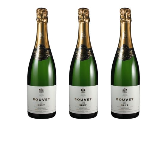 Vorteilspaket Bouvet-Ladubay Bouvet brut Blanc 1851 Vin Mousseux (3 x 0.75 Liter) von ErnenWein