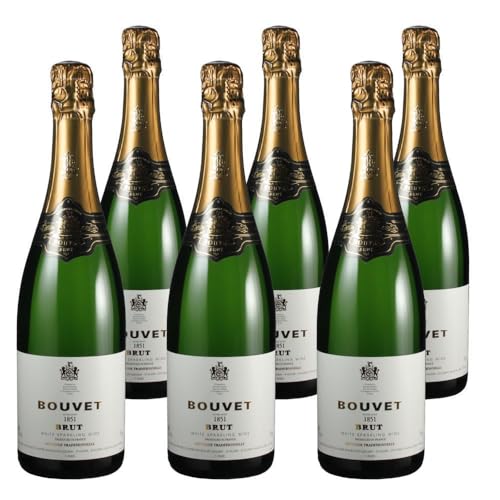 Vorteilspaket Bouvet-Ladubay Bouvet brut Blanc 1851 Vin Mousseux (6 x 0.75 Liter) von ErnenWein