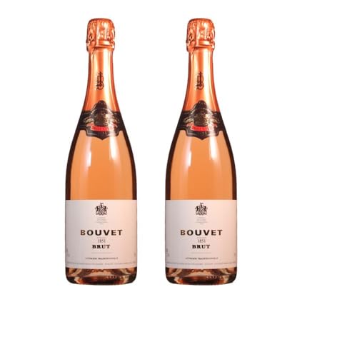 Vorteilspaket Bouvet-Ladubay Bouvet brut Rosé 1851 Vin Mousseux Méthode Traditionelle (2 x 0.75 Liter)/ErnenWein/Wine von ErnenWein