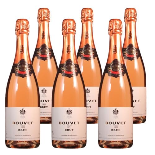 Vorteilspaket Bouvet-Ladubay Bouvet brut Rosé 1851 Vin Mousseux Méthode Traditionelle (6 x 0.75 Liter) von ErnenWein