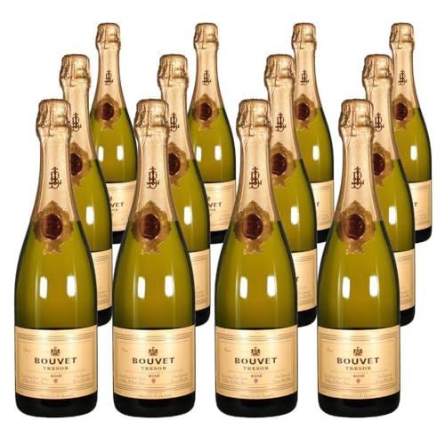 Vorteilspaket Bouvet-Ladubay TRESOR Brut Rosé Nonpareil Fûts de Chêne (12 x 0.75 Liter)/ErnenWein/Wine von ErnenWein