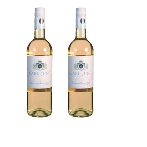 Vorteilspaket Carl Jung GmbH Chardonnay (TROCKEN) Alkoholfreier Wein (2 x 0.75 Liter)/ErnenWein/Grocery von ErnenWein