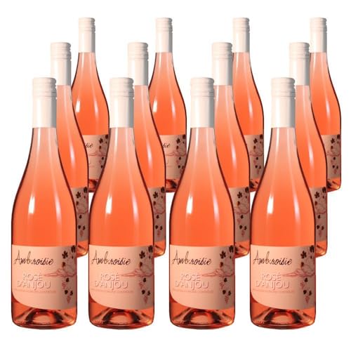 Vorteilspaket Caves de la Loire Rosé d'Anjou (halbtrocken) L´ Ambroisie AOC (12 x 0.75 Liter) von ErnenWein