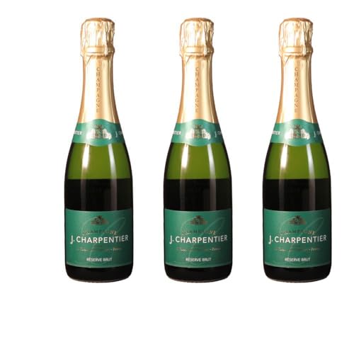 Vorteilspaket Charpentier (halbe) Champagne J.CHARPENTIER Reserve Brut (3 x 0.37 Liter) von ErnenWein