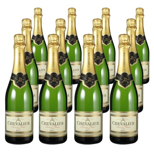 Vorteilspaket Chevalier Chevalier Blanc de Blancs Brut (12 x 0.75 Liter) von ErnenWein