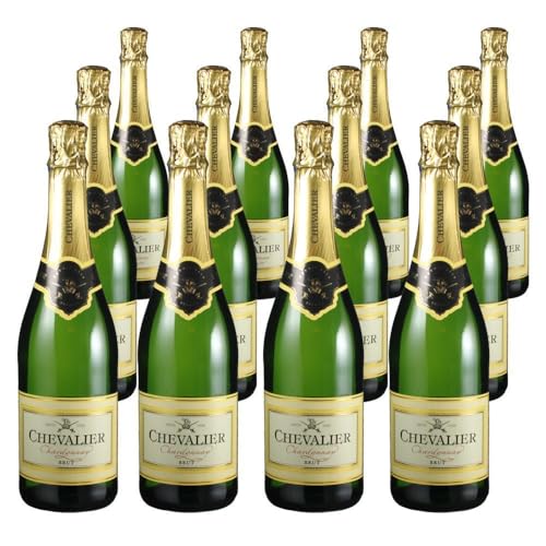 Vorteilspaket Chevalier Chevalier Chardonnay Brut (12 x 0.75 Liter) von ErnenWein