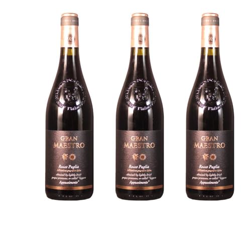 Vorteilspaket Cielo e Terra GRAN MAESTRO Appassimento Rosso Puglia IGP (3 x 0.75 Liter) von ErnenWein