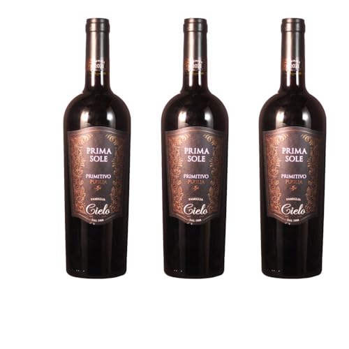 Vorteilspaket Cielo e Terra Primasole Primitivo Puglia I.G.T. (3 x 0.75 Liter) von ErnenWein