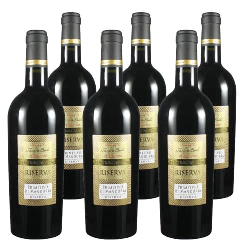 Vorteilspaket Conte di Campiano Primitivo di Manduria RISERVA DOC (6 x 0.75 Liter) von ErnenWein