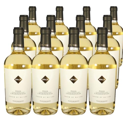 Vorteilspaket Fantini Group Srl ZOLLA Chardonnay IGP Puglia (12 x 0.75 Liter) von ErnenWein