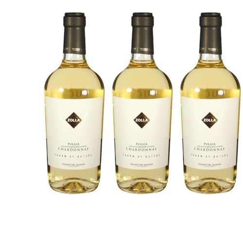 Vorteilspaket Fantini Group Srl ZOLLA Chardonnay IGP Puglia (3 x 0.75 Liter) von ErnenWein