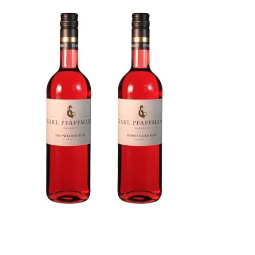 Vorteilspaket Karl Pfaffmann Dornfelder Rosé trocken (103) Qualitätswein (2 x 0.75 Liter) von ErnenWein