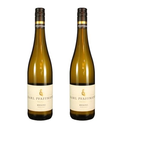 Vorteilspaket Karl Pfaffmann Riesling halbtrocken (28) Pfalz Dt. Qualitätswein (2 x 0.75 Liter) von ErnenWein