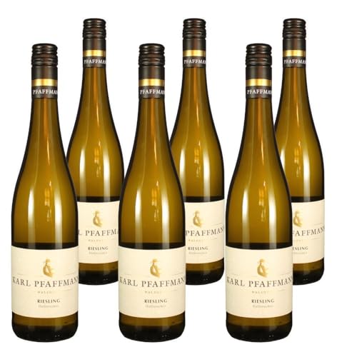 Vorteilspaket Karl Pfaffmann Riesling halbtrocken (28) Pfalz Dt. Qualitätswein (6 x 0.75 Liter) von ErnenWein