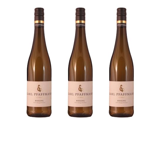 Vorteilspaket Karl Pfaffmann Riesling trocken (26) Q.b.A. Walsheimer Silberberg (3 x 0.75 Liter)/ErnenWein/Wine von ErnenWein