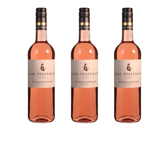 Vorteilspaket Karl Pfaffmann Spätburgunder Rosé halbtrocken (23) Qualitätswein (3 x 0.75 Liter) von ErnenWein