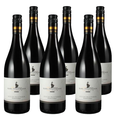 Vorteilspaket Karl Pfaffmann Spätburgunder halbtrocken (131) QbA (6 x 0.75 Liter) von ErnenWein