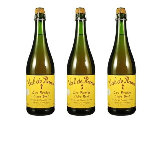 Vorteilspaket Les Celliers Associes Cidre Cru Breton Brut "Val de Rance" (3 x 0.75 Liter) von ErnenWein