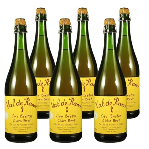 Vorteilspaket Les Celliers Associes Cidre Cru Breton Brut "Val de Rance" (6 x 0.75 Liter)/ErnenWein/grocery von ErnenWein