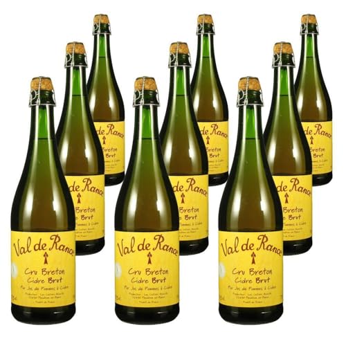 Vorteilspaket Les Celliers Associes Cidre Cru Breton Brut "Val de Rance" (9 x 0.75 Liter) von ErnenWein