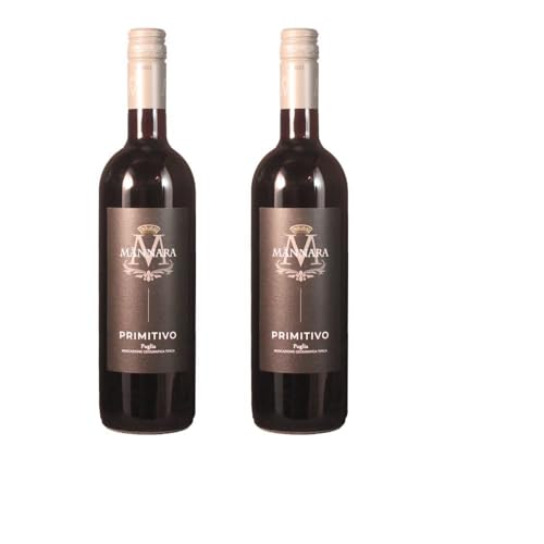 Vorteilspaket Mánnara Primitivo Puglia "MÁNNARA" IGT (2 x 0.75 Liter)/ErnenWein/Wine von ErnenWein