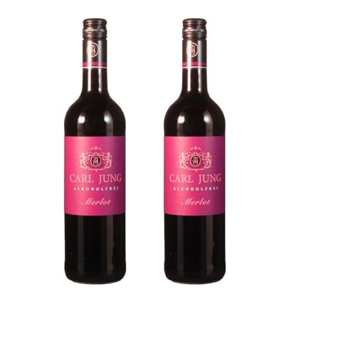 Vorteilspaket Carl Jung GmbH Merlot Alkoholfreier Wein (2 x 0.75 Liter)/ErnenWein/Grocery von ErnenWein