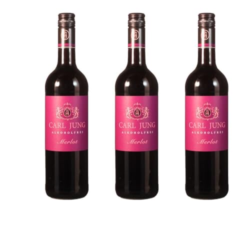 Vorteilspaket Carl Jung GmbH Merlot Alkoholfreier Wein (3 x 0.75 Liter)/ErnenWein/Grocery von ErnenWein