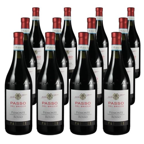 Vorteilspaket Patrizi PASSO del Bricco Piemonte Rosso DOC (12 x 0.75 Liter) von ErnenWein