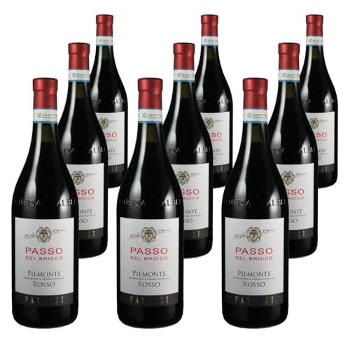 Vorteilspaket Patrizi PASSO del Bricco Piemonte Rosso DOC (9 x 0.75 Liter)/ErnenWein/Wine von ErnenWein