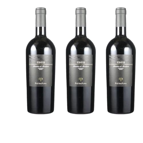 Vorteilspaket PietraPura COTIS Primitivo di Manduria (3 x 0.75 Liter) von ErnenWein