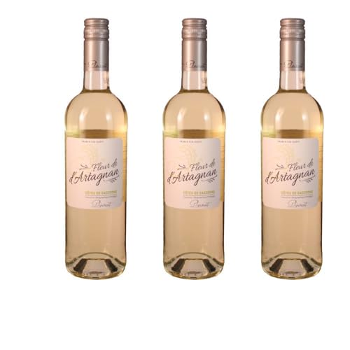 Vorteilspaket Producteurs Plaimont Fleur de d'Artagnan Blanc Côtes de Gascogne I.G.P. (3 x 0.75 Liter)/ErnenWein/Wine von ErnenWein